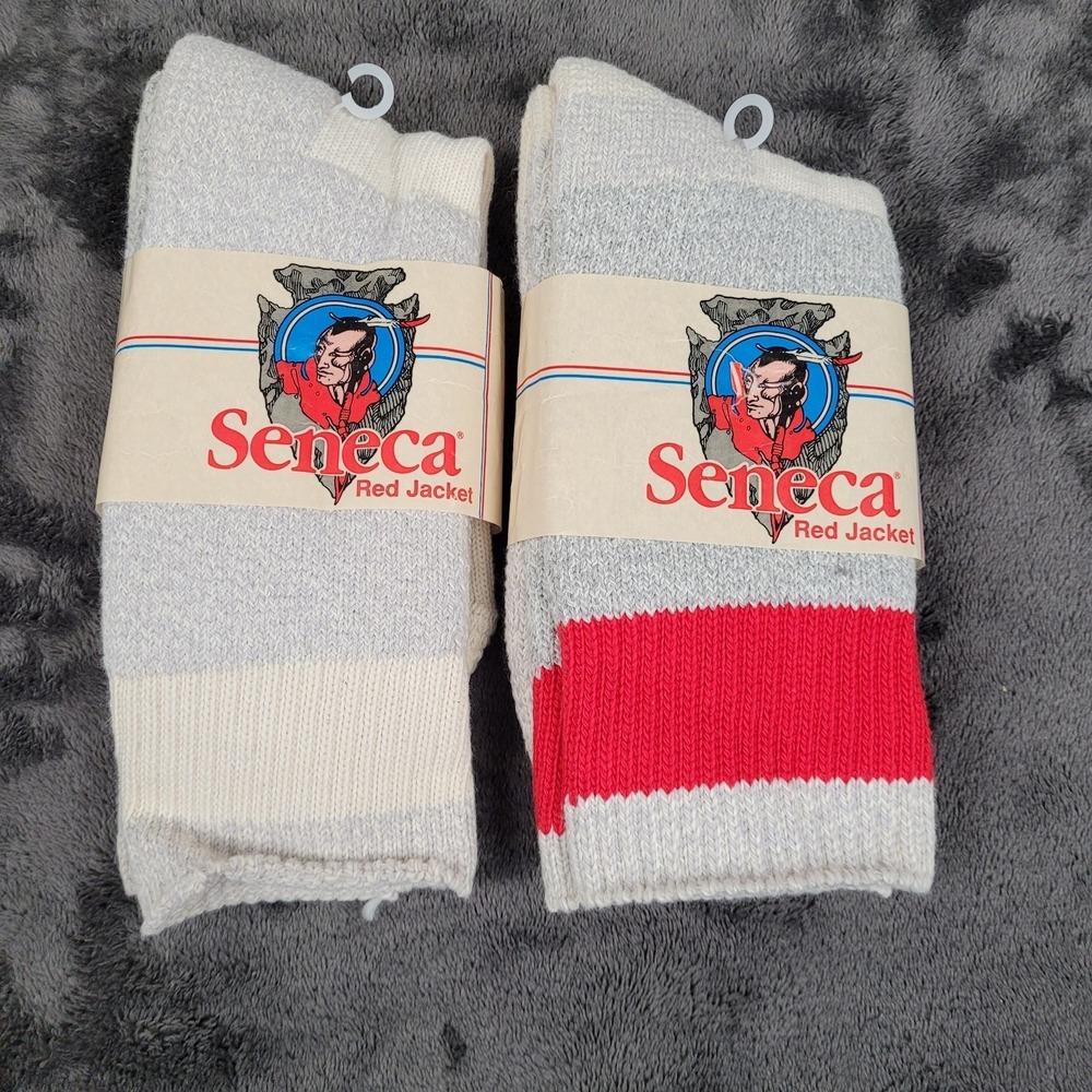 Vintage Seneca Men's Irregular Socks Size 10-13